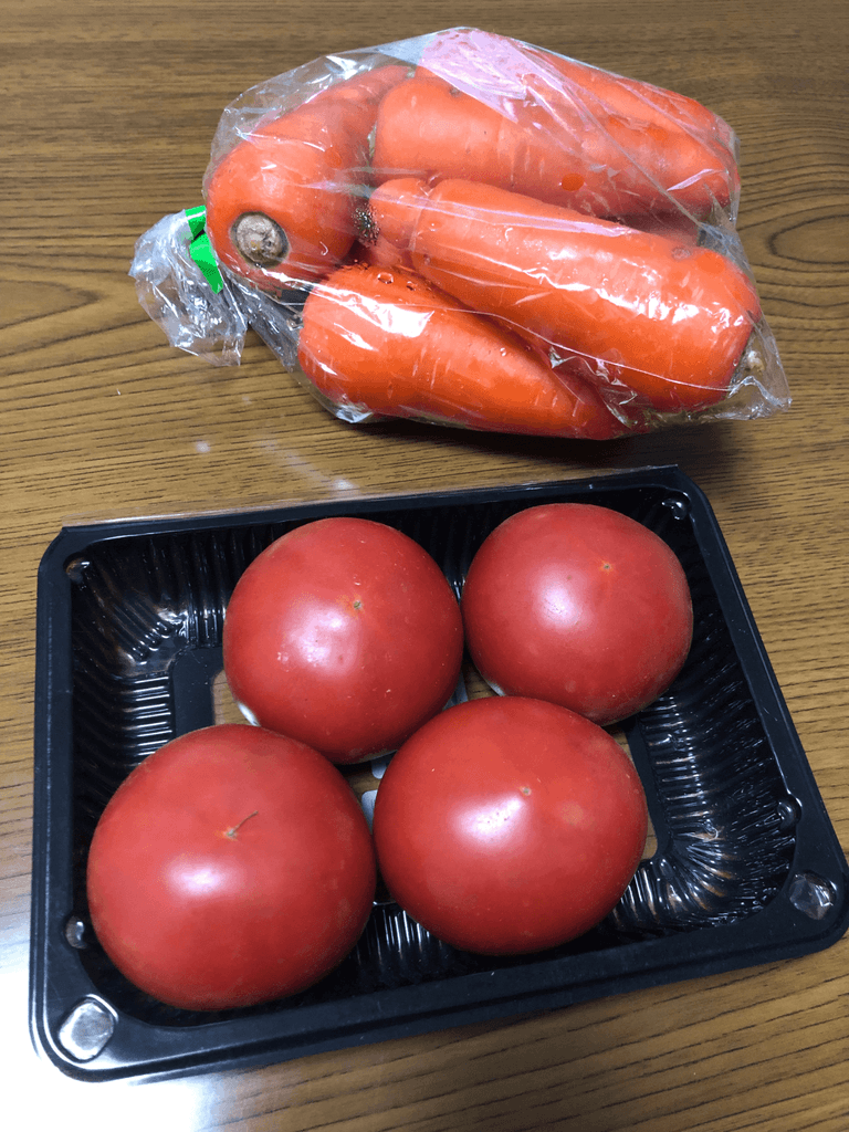 人参とトマト