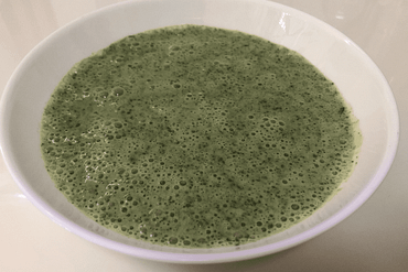 エンドウ豆とブロッコリーのスープ